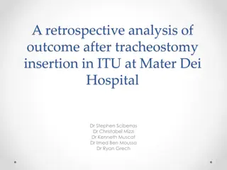 Analysis of Tracheostomy Outcomes in ITU at Mater Dei Hospital