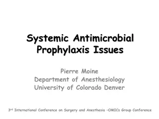 Prophylaxis Issues