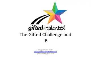 Meeting the Needs of Gifted Students - IB Insights