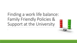 Finding Work-Life Balance with Family Policies