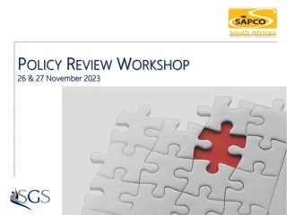 Importance of Policies in Organizational Governance