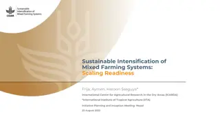 Sustainable Intensification of Mixed Farming Systems: Scaling Readiness Initiative