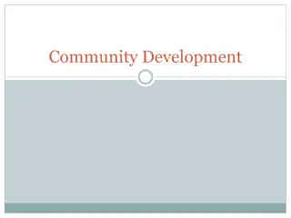 Community Development: A Path to National Progress