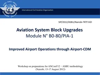 Improved Airport Operations through Airport-CDM Workshop