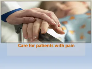 Comprehensive Pain Assessment and Management