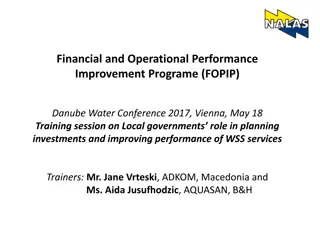 Improving Financial & Operational Performance in Water Services