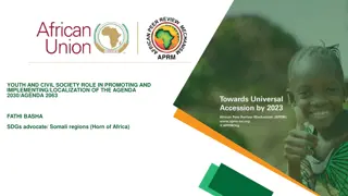 Role of Somali Youth in Promoting SDGs and VNR Process