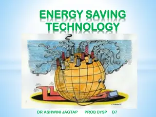 Energy Saving Technology and Efficient Resource Management