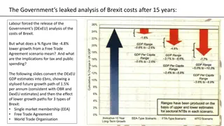 Government's Leaked Analysis of Brexit Costs - Implications for Growth and Spending