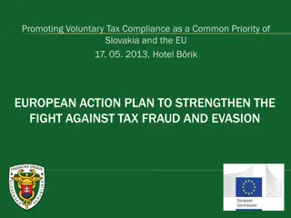 Prioritizing Voluntary Tax Compliance in Slovakia and the EU