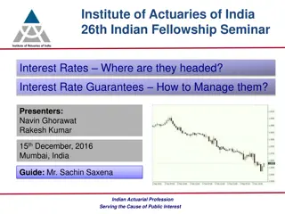 Indian Fellowship Seminar on Interest Rates and Guarantees