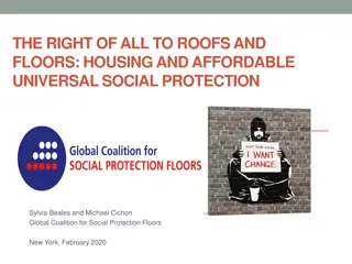 Promoting Universal Social Protection for Better Housing
