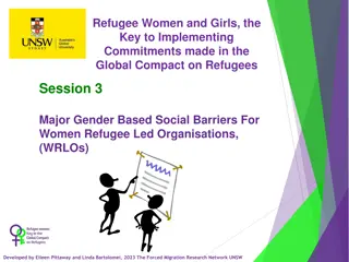 Gender Equality in Refugee Contexts: Breaking Social Barriers