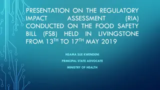 Enhancing Food Safety Regulations in Zambia