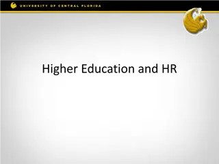 Trends in Higher Education Workforce and HR Challenges