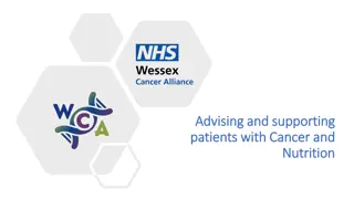 Supporting Patients with Cancer: The Role of Dietitians in Oncology