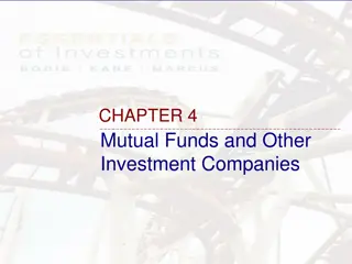 Mutual Funds and Investment Companies: Functions and Types