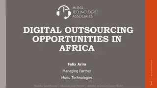 Digital Outsourcing Opportunities in Africa - Leveraging Growth