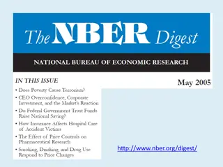 In-Depth Analysis of Terrorism, CEO Behavior, and Drug Regulations