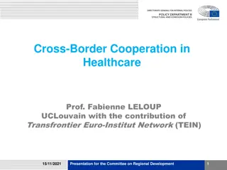 Cross-Border Cooperation in Healthcare: Enhancing Regional Development