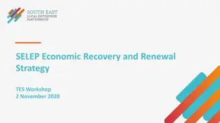 Economic Recovery & Renewal Strategy for SELEP Region