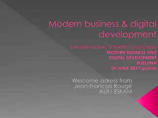 Challenges of Modern Digital Business Development