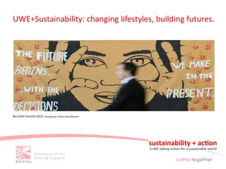 UWE Sustainability: Changing Lifestyles, Building Futures