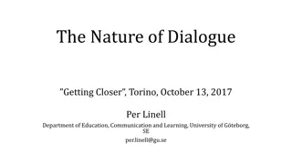 Dialogical Theories in Human Sense-Making