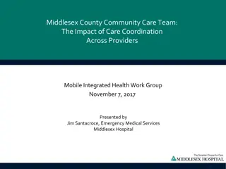 Impact of Care Coordination Across Providers