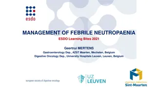 Management of Febrile Neutropaenia: Definition, Risk Factors, and Prophylaxis