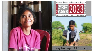 Insights from ASER 2023 Household Survey in Rural Districts