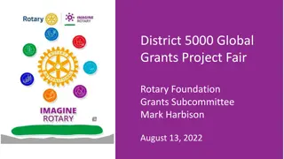 Rotarians Collaborating for Global Projects
