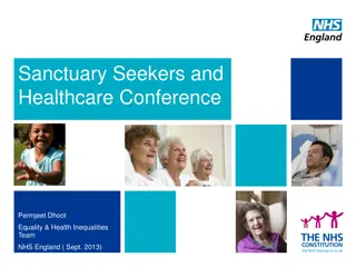 Sanctuary Seekers & Healthcare Conference Insights