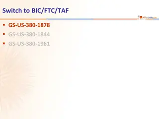 Switch to BIC/FTC/TAF Study: Virologic Outcome at Week 48