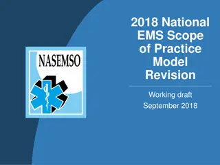 National EMS Scope of Practice Model 2018 Revision