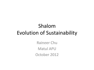 Evolution of Sustainability: Development and Financial Aspects