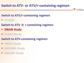 Switch to ATV or ATV/r-containing regimen