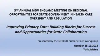 Regional Opportunities for State Government in Health Care Oversight