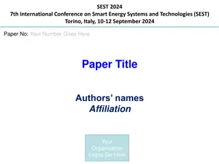 7th International Conference on Smart Energy Systems and Technologies - SEST 2024