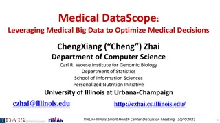 Leveraging Medical Big Data for Optimizing Decisions in Healthcare