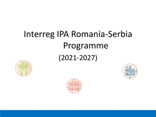 Interreg IPA Romania-Serbia Programme 2021-2027: Enhancing Cooperation for Sustainable Development