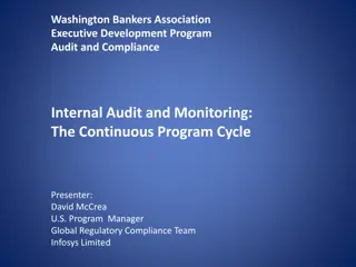 Audit and Compliance Program Cycle for Banking Executives