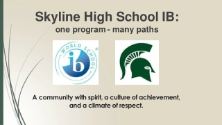 Skyline High School IB Program Overview
