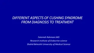Overview of Cushing Syndrome: Diagnosis to Treatment