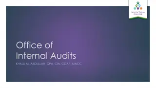 Importance of Internal Audit Functions in Organizations