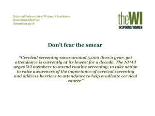 Don't Fear the Smear: Cervical Screening Awareness