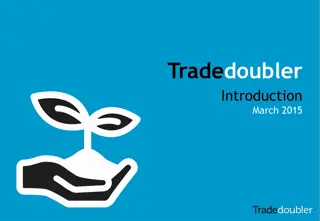 Tradedoubler Introduction March 2015