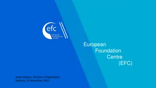 European Foundation Centre: Championing Institutional Philanthropy