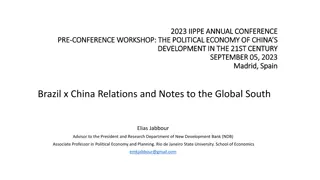Brazil-China Relations and Development in the 21st Century