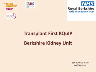 Improving Transplant Referral Process and Patient Care